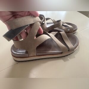 Merrill Juno strap Women's Taupe Sandals